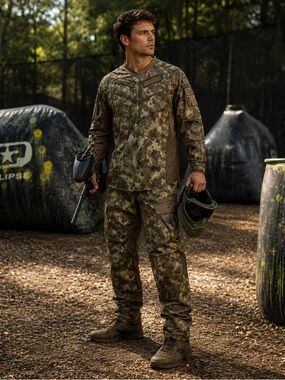 Planet Eclipse HDE Camo Paintball Pants – Tactical Performance Gear (Size Large)